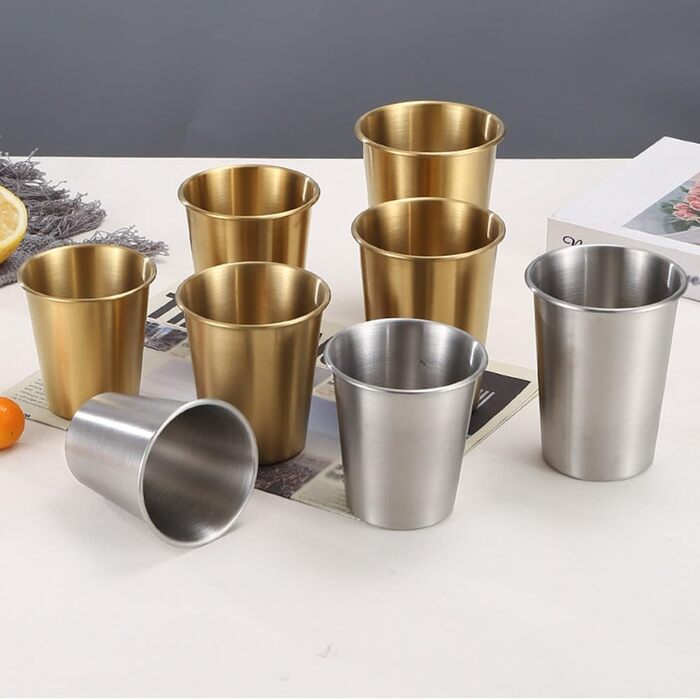 Дорожня кружка з нержавіючої сталі 304 з кришкою та трубочкою, 350 мл/500 мл (334,5 г/479,1 г) для кави, чаю, води, для використання в приміщенні та на вулиці