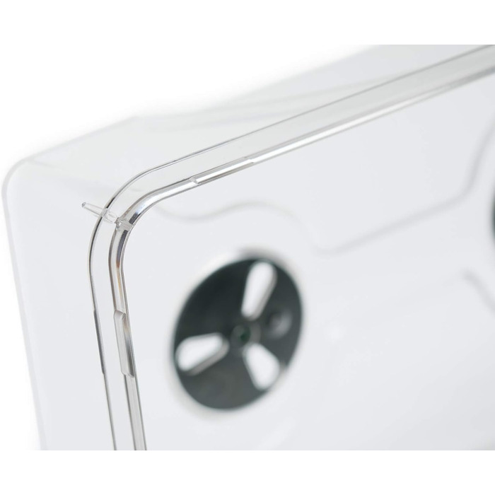 Закрита теплиця середнього розміру з кришкою, що не б&39ється, для пророщування насіння та росту рослин - 38 x 24 x 18 сантиметрів - зелений, 50031/P