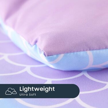 Комплект дитячої постільної білизни для дівчаток Wake In Cloud, 4 предмети, м'який комплект для дитячого ліжечка з ковдрою, прости