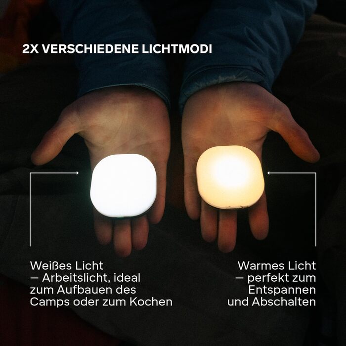 Акумуляторний світлодіодний ліхтар для кемпінгу Silva Glow - Акумуляторні кемпінгові та вуличні лампи та ліхтарі з USB-C - 350 люменів та 4 рівні яскравості - Біле та тепле кемпінгове світло - Час горіння 156 годин - Водонепроникний вуличний ліхтар жовтог