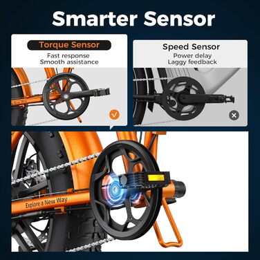 Складаний електровелосипед ENGWE, знімний акумулятор 48 В 13 Аг, запас ходу до 120 км, товсті шини 20 4,0 дюйма, 7-швидкісний електровелосипед для будь-якої місцевості, коричневий