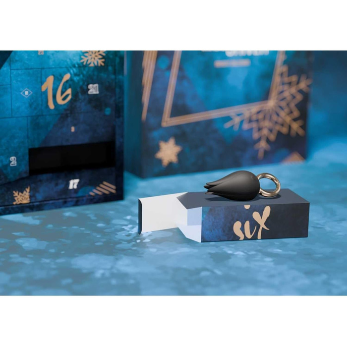 Еротичний адвент-календар Magic Shiver, 2025, 24 секс-іграшки для пар, синій