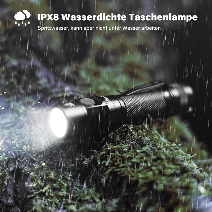 Світлодіодний ліхтарик Sofirn SC31 Pro, суперяскравий 2000 люмен, акумуляторний ліхтарик USB-C, ручний ліхтарик, інтерфейс Anduril, 6 рівнів яскравості, водонепроникний, функція пам&39яті з акумуляторною батареєю, для спорту на свіжому повітрі, для пішого