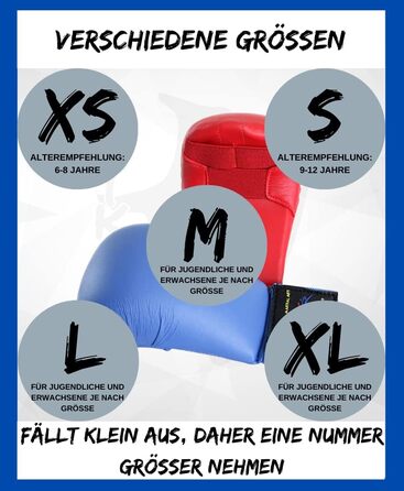 Захист кулака Chikara для карате, боксерська рукавичка для карате, захист рук для карате, захист рук для бойових мистецтв, бійцівські рукавички синього кольору L