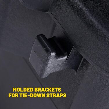 Спортивний багажник Plano - військовий контейнер для зберігання з кришкою, міцний, великий, для кемпінгу та армійського використання, ідеально підходить для полювання, пейнтболу, страйкболу або домашнього використання, різні кольори, середній, чорний