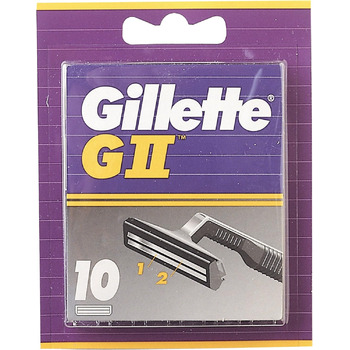 Зняті з виробництва леза Gillette GII, (1 x 10 шт. )