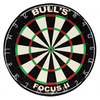 Мішень для дартсу/накидка для дартсу Bull&39s Focus II Bristle, чорний/білий/червоний/зелений, 45,5 см, 68006