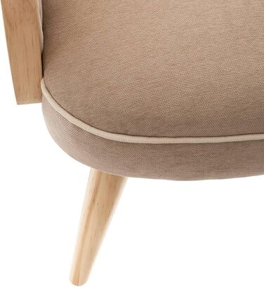 СТВОРЦЯ АТМОСФЕРИ ІНТЕР&39ЄРУ ATM-158803B Крісло Atmosphera, сіро-коричневий, з підлокітником, плетене, для дитячої кімнати, висота 56 см, дерево, см