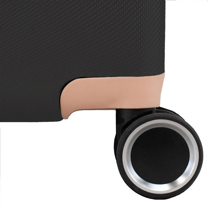 Валіза Semi Line 28' (L) Black/Pink Cream (T5671-4)