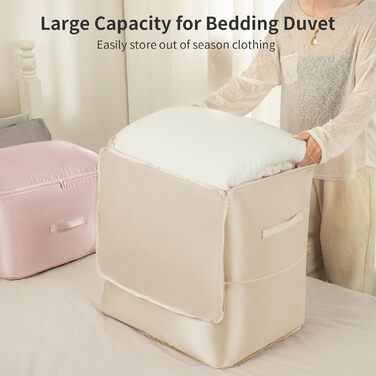 Мішки для зберігання простирадл - Ящики для зберігання білизни на блискавці, мішок для зберігання одягу, шафа, органайзер з посиле