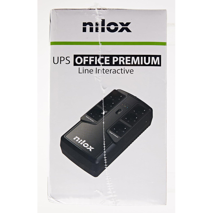 ДБЖ SAI NILOX Premium LINE Інтерактивний 1200 ВА (850 ВА/595 Вт)