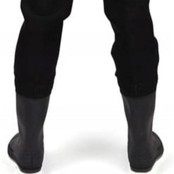 Неопренові рибальські вейдерси Abu Garcia - водонепроникні вейдерси з інтегрованими черевиками та повстяною підошвою для максимального зчеплення - утеплені та міцні для риболовлі в холодній воді та активного відпочинку, розміри S-XL