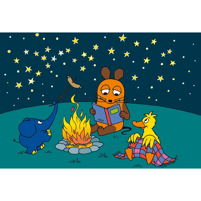 Дитячий пазл Schmidt Spiele 56212 Мишка, Хороші друзі, 3x24 елементи, синій