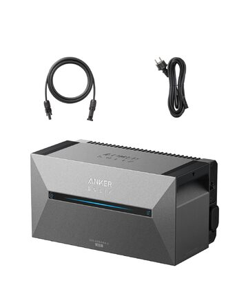 Балконна електростанція з можливістю розширення накопичення енергії, економія до 902 євро, 100 сумісність з мікроінверторами, сонячна потужність 2000 Вт, максимальна потужність до 9,6 кВтгод, встановлення за 6 секунд E1600 AC, 2 AC