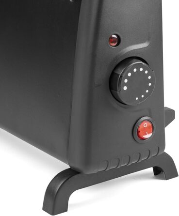 Електричний захист від замерзання Bestron, пристрій захисту від замерзання зі змінним термостатом та автоматичним вимиканням, клас захисту IP24, також підходить для гаражів, караванів, інструментальних сараїв та садових сараїв, 400 Вт, чорний