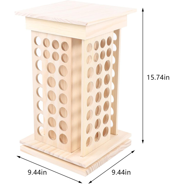 Тримач ефірних олій Полиця 104 відділення Обертовий дизайн Стелаж для зберігання ефірних олій Вітрина ефірних олій Лак для нігтів Ароматичні олії Косметика Морилка та губна помада