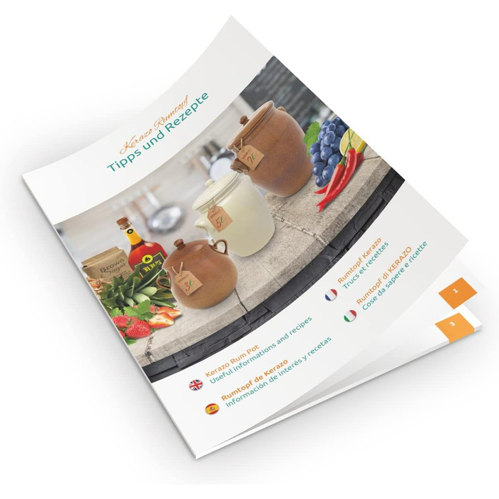 Оригінальний келих рому K&K Ceramics 3,0 літри - форма 3 / Універсальний келих / Керамічний келих