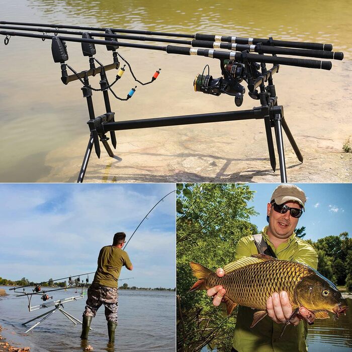 Комплект сигналізаторів клювання для коропа Sougayilang, 41 бездротових світлодіодних сигналізаторів клювання з портативною коробкою на блискавці для різних типів вудок, дитячий