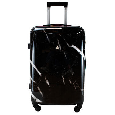 Валіза Semi Line 24' (M) Black Marble (T5730-2)