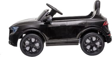 Дитячий автомобіль - Електромобіль Audi RS Q8 - ліцензійний - акумулятор 12V7A та 2 двигуни - 2.4Ghz MP3 шкіра Єва (чорний)