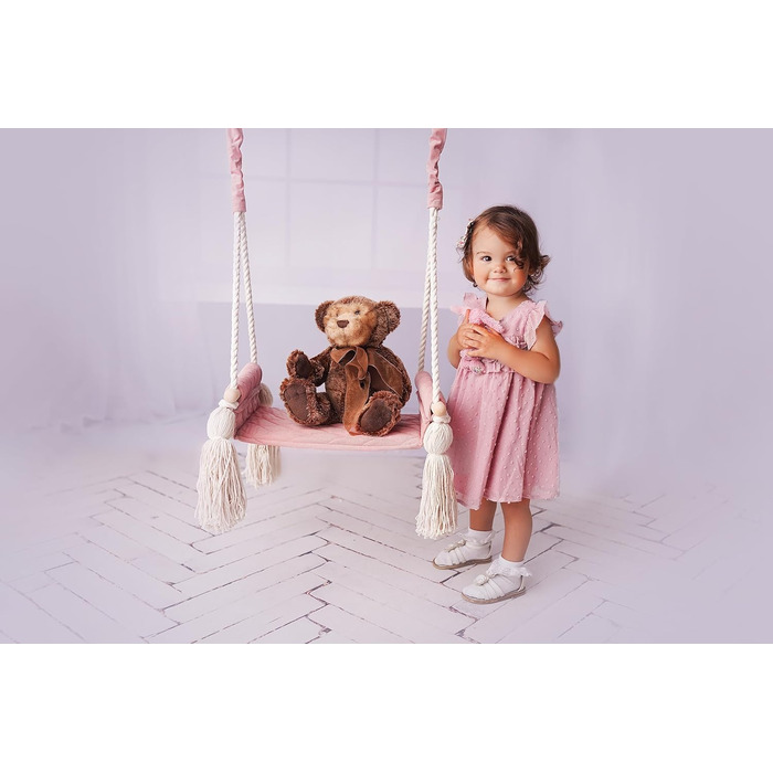 Гойдалка дитяча кімнатна, велика дерев'яна дитяча гойдалка, дитяча гойдалка, дверна рама дитячої гойдалки, дерев'яна гойдалка для