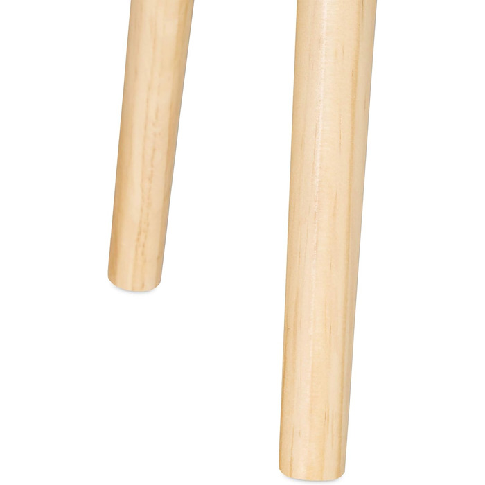 Круглий журнальний столик Relaxdays з шухлядою, скандинавський дизайн, журнальний столик або тумбочка біля ліжка, В x Ø 52 x 40 см, дерево, білий