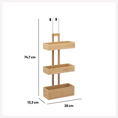 Рівнева полиця з бамбука на дверцятах, 5five - 3-