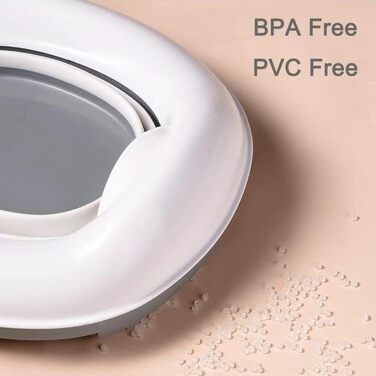 Складний дитячий горщик PandaEar для подорожей Дорожній горщик для дитячого унітазу, сидіння для унітазу сидіння для унітазу дитяч