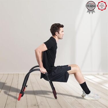 Ультраспортивний складний тренажер для пресу та м&39язів живота 3-в-1 для скручування, віджимань та глибоких присідань, може використовуватися для інтенсивних тренувань вдома та економить місце після тренування. Тренажер для м&39язів живота 3-в-1, одинарн