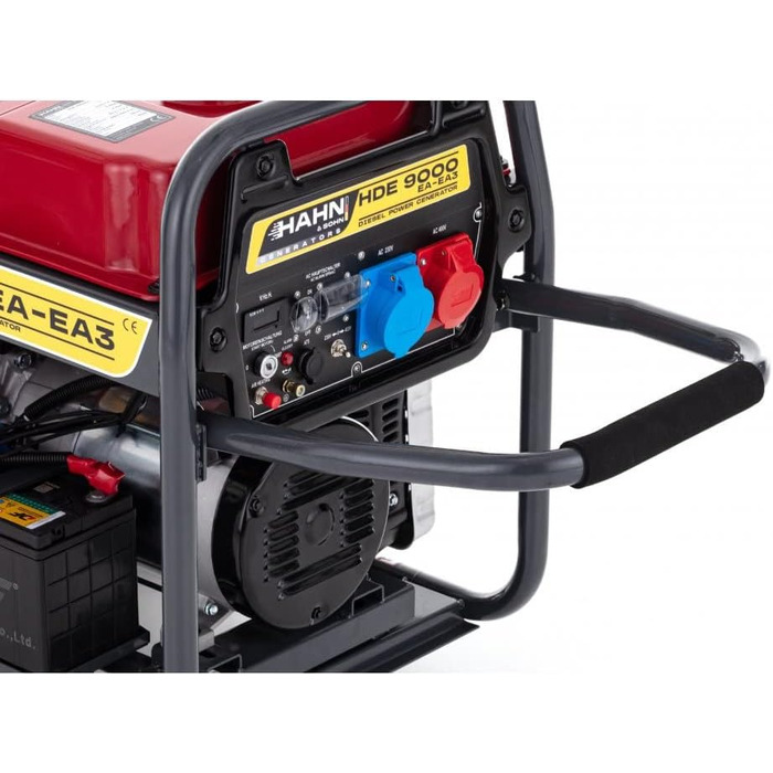 Дизельний генератор HDE 9000 EA-EA3 1/3-6 кВт Потужний та ефективний дизельний генератор для приватного та професійного використання, 97 дБ/А