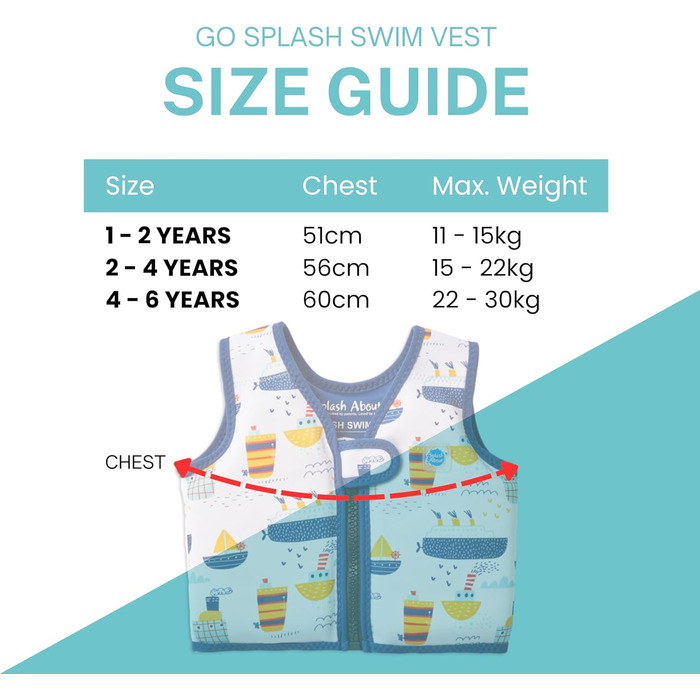 Рятувальний жилет Splash About Go Splash для буксирів 1-2 роки