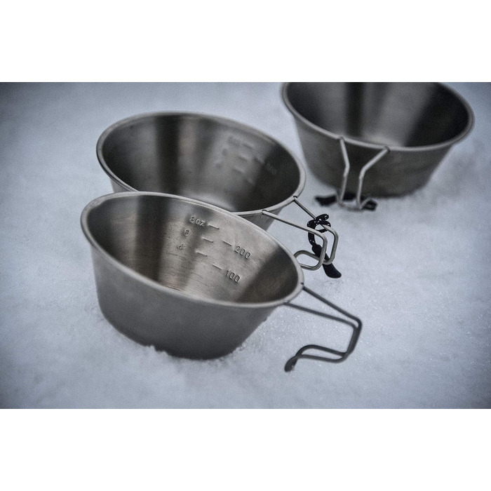 Унісекс-келих Snow Peak E-204 Titan Backpackers Becher, 322 мл, срібний