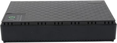 Джерело безперебійного живлення (UPS) з акумулятором 10400 мАг, USB 5V DC, 12V, PoE 24V. Підходить для зарядки різноманітних пристроїв (Європейська вилка 85-265V)