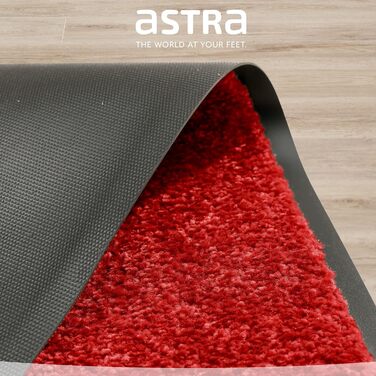 Міцний килимок Astra Perle для уловлювання бруду нековзний килимок для дверей килимки для підлоги в приміщенні вхідні килимки килимки (червоний, 40x60 см) 40 x 60 см (прямокутний) Червоний
