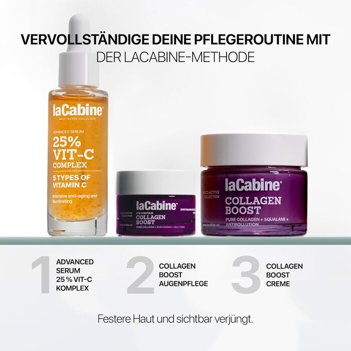 Колагеновий крем для обличчя Collagen Boost 50 мл Підтягуючий догляд з колагеном та пептидами Покращує еластичність, бореться з втратою пружності шкіри та чітко окреслює контури обличчя