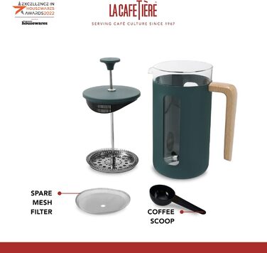 Нержавіюча сталь, 8 чашок, зелений, в подарунковій коробці Cream