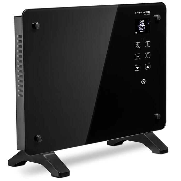 Тепловентилятор керамічний Trotec TFC 220 E 2200W Black (1410000690)