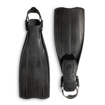 Ласти для дайвінгу Cressi Pro Light з відкритою п&39ятою, розмір M/L (41/43), чорні