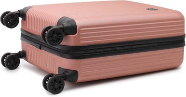 Валіза Cruiser 55 x 40 x 20 см, ручна поклажа Ryanair, дорожня валіза-візок Wizzair Lufthansa SAS British Airways, партія (рожеве золото, 55x40x20 см) 55 x 40 x 20 см, рожеве золото