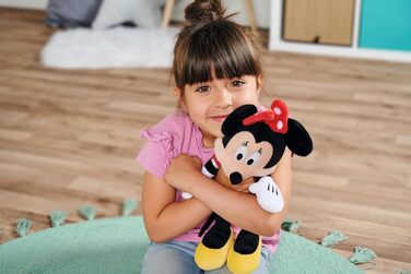 М'яка іграшка Disney Мінні Маус, 25 см, у червоній сукні, для немовлят з перших місяців життя, 6315870226 -