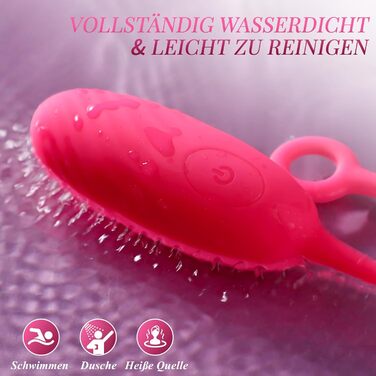 Вібратор для жінок Cacuola,  пульт дистанційного керування, рожевий