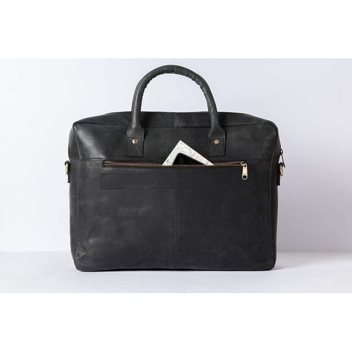 Сумка-портфель (M). Велика сумка ручної роботи, сумка для ноутбука і сумка через плече зі шкіри. Високоякісна чоловіча сумка з нат