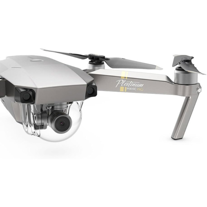 Квадрокоптер DJI Mavic Pro з камерою, платиновий