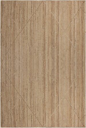 Високоякісний натуральний джутовий килим, квадратний, бежевий, бохо, ручної роботи індійських майстрів, ручне ткацтво, можна викор