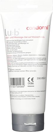 Лубрикант Condomi Lu:b, 200 мл
