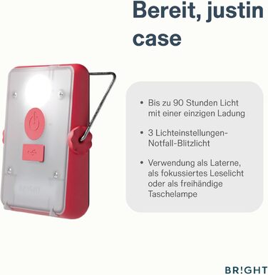 Сонячний ліхтарик BRIGHT Start - компактний, багатофункціональний сонячний ліхтарик для щоденного використання, кемпінгу та надзвичайних ситуацій