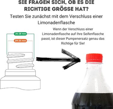 Мильна помпа Kapitan з нержавіючої сталі для дозатора для пляшок з різьбленням 28 мм, шліфована, 2 шт. и Шліфована нержавіюча стал