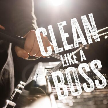 Щітка для гриля Grillfrst Premium зі щетиною з нержавіючої сталі та ручкою, що загвинчується, 45 см - щітка для чищення гриля, щіт