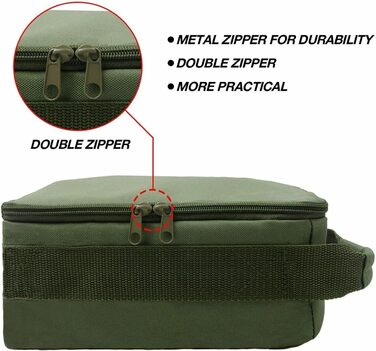 Сумка для рибальських снастей XUSANSO Водонепроникна сумка для риболовлі Портативна сумка для транспортування вудилища Сумка для зберігання риболовних снастей з 3 регульованими роздільниками для спінінгів і котушок для закидання наживки