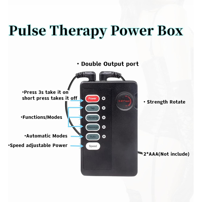 Електрошок кліпси JCBDTXTY, стимуляція сосків та клітора, BDSM-набір